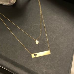 10k Italian real gold necklace